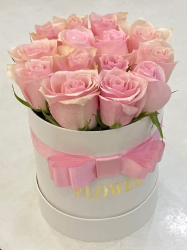 Kutuda İthal 11 Pembe Gül