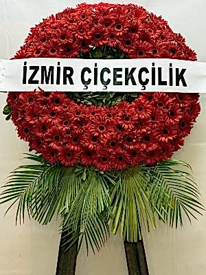 Kırmızı Çember Cenaze Çelengi