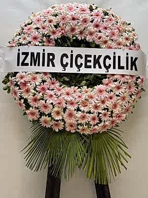 Pembe Çember Cenaze Çelengi